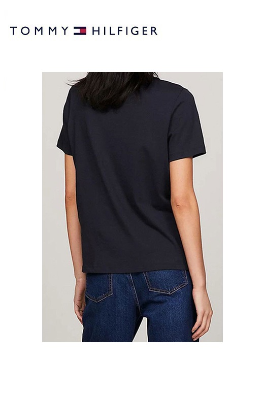 Tommy Hilfiger női póló - fekete