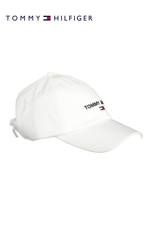 Tommy Jeans baseball sapka - fehér