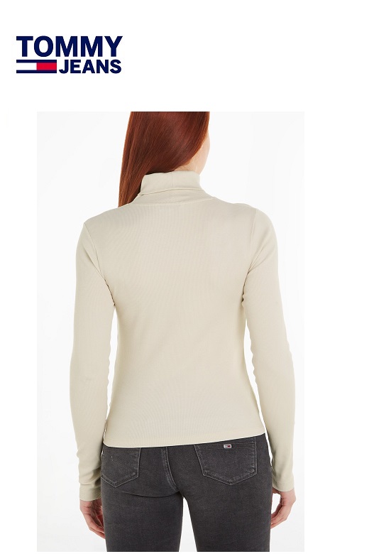 Tommy Jeans női garbó - bézs