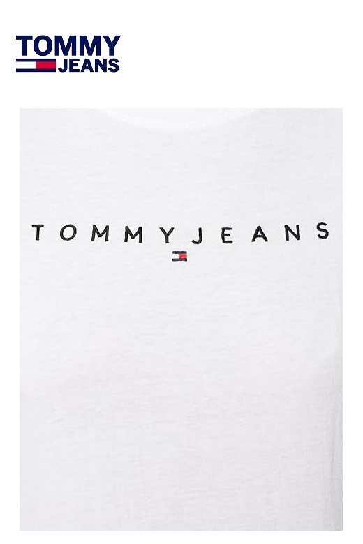 Tommy Jeans női póló - fehér
