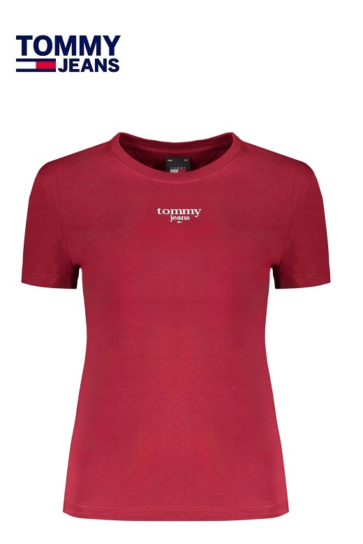 Tommy Jeans női póló - piros