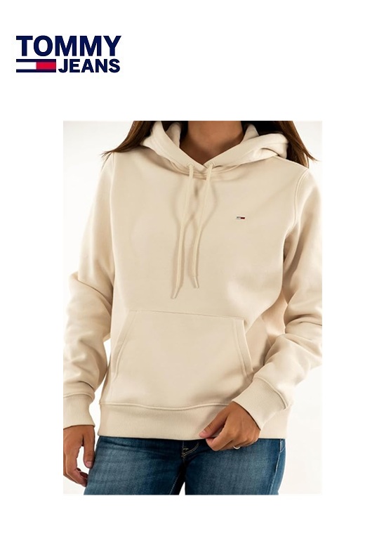 Tommy Jeans női pulóver - bézs