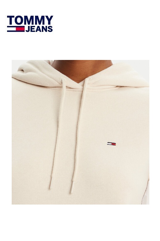 Tommy Jeans női pulóver - bézs