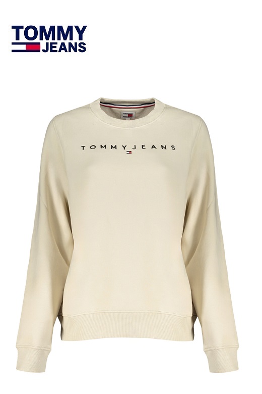 Tommy Jeans női pulóver - bézs