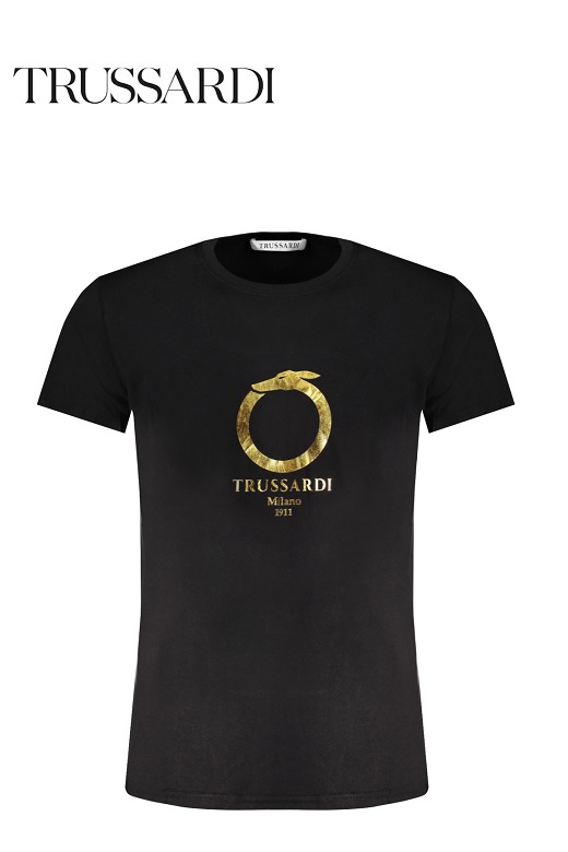 Trussardi férfi póló - fekete