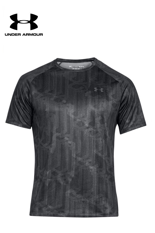  Under Armour férfi edző póló - sötétszürke Tech 2.0