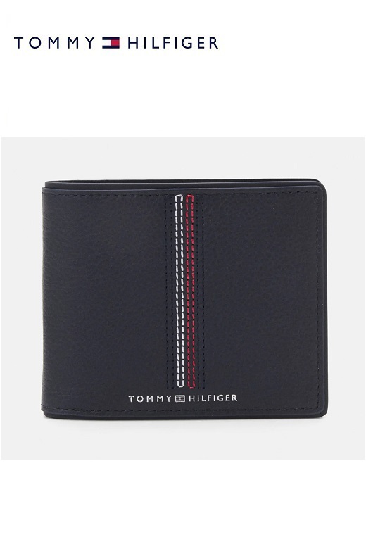 Tommy Hilfiger férfi bőr pénztárca - kék Tommy Hilfiger férfi bőr pénztárca - kék