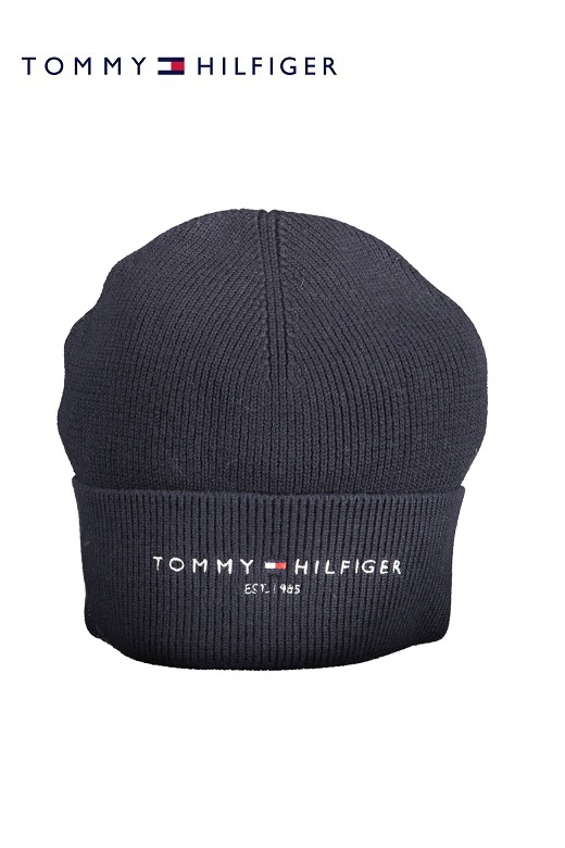 Tommy hilfiger férfi kötött sapka- sötétkék Tommy hilfiger férfi kötött sapka- sötétkék